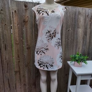 NWT Women's Casual Calvin Klein Floral Print Dress Size Medium